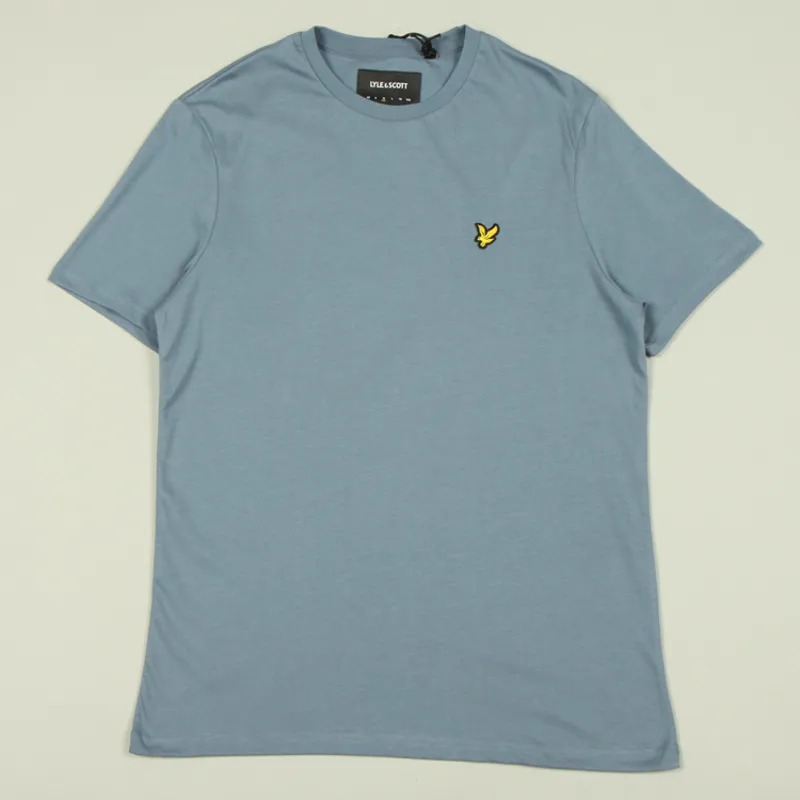 Lyle and Scott Plain T-Shirt - Slate Blue